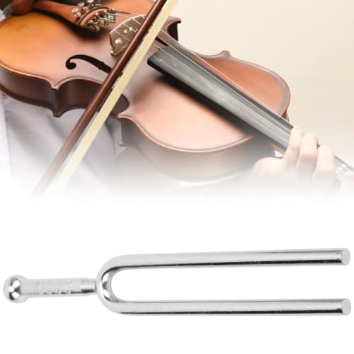 440Hz Tuning Fork, Durable Tuning Fork, Purifying, Rust-Resistant, Portable, for Guitar, Violin, Stringed Instruments