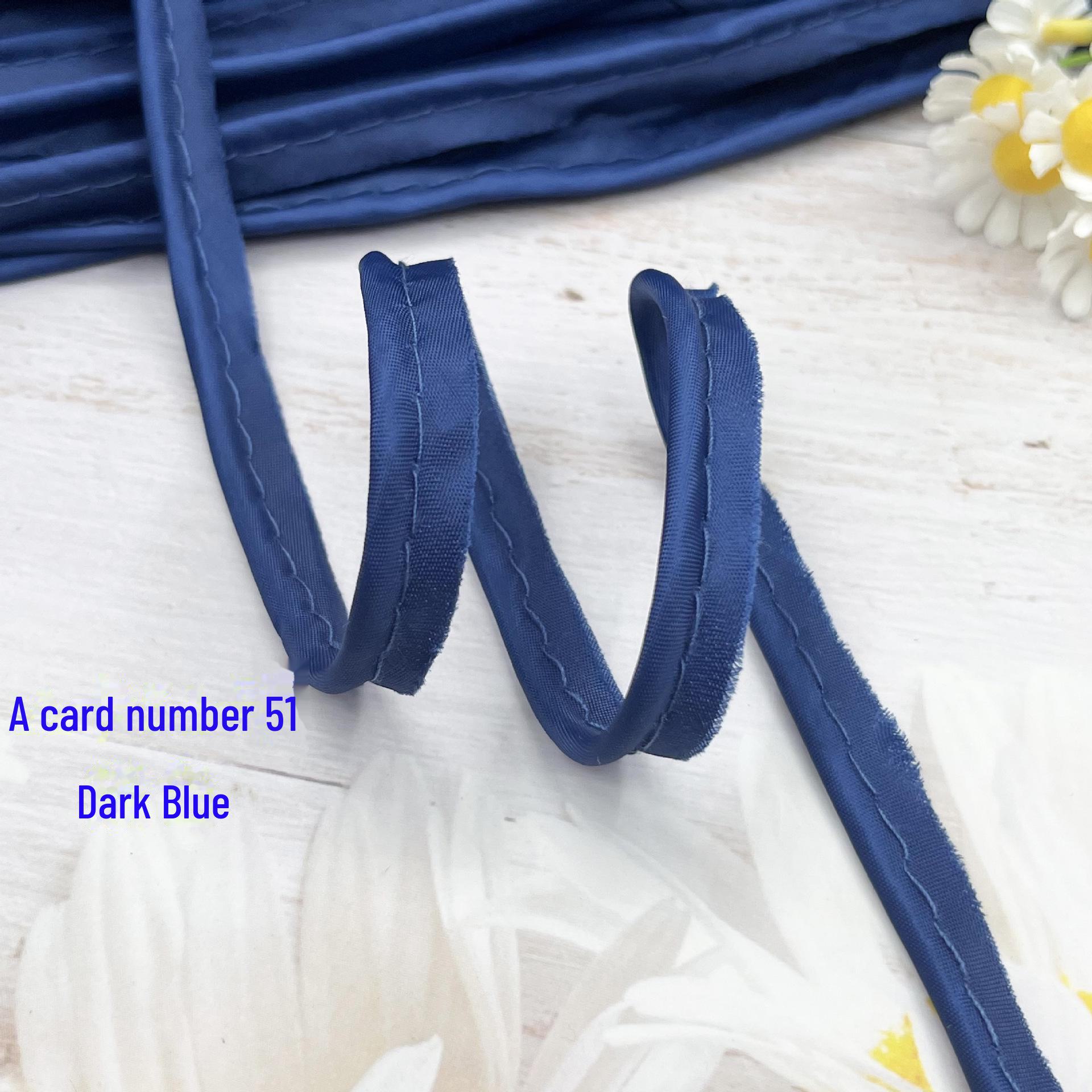 1 см атласная тканевая лента для подшивания одежды и аксессуаров