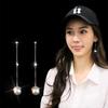 Anti-allergic Face-cleaning Tassels Exaggerated Earrings for Women