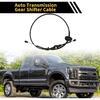 Automatic Transmission Gear Shifter Cable for Ford F-150 1992-1997 for Ford F-250 1992-1997 Auto Trans Gear Shift Control Lever Cable Metal Black