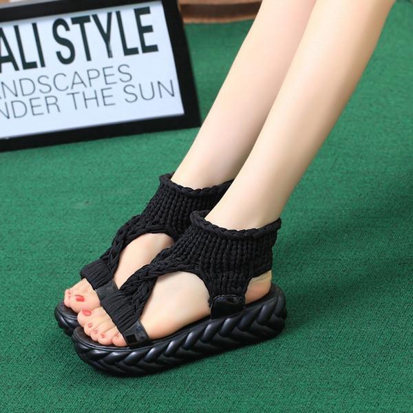 Sandals Women Shoes Sandals Platform Slippers Gladiator Bottom Shoes Women