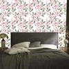 Bright roses with leaves wallpaper for living room and bedroom 50x1000