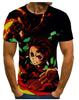 Ghost Annihilation Blade 3D Printed T-Shirt Men's and Women's Summer Fashion Casual Short Sleeve Neutral Harajuku Street Trend Super