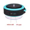 Mini Wireless Waterproof Bluetooth Speaker with Suction Cup Green