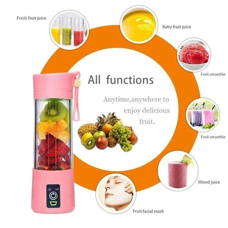 Portable Mini Electric Juicer USB Charging Electric USB Juicer Blender For Shakes and Smoothies juice Summer Accessories