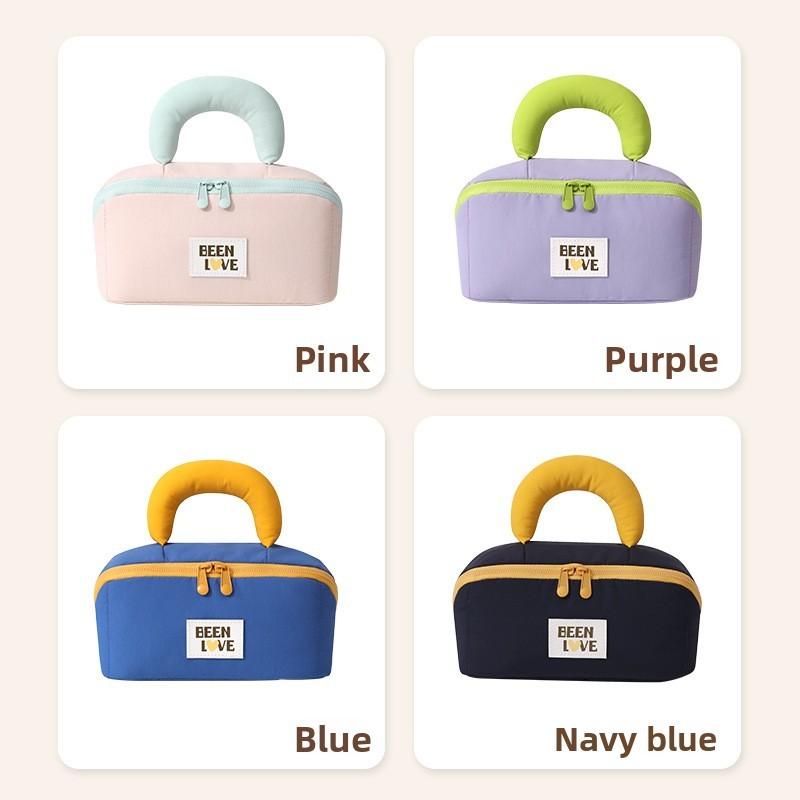 Large Capacity Nylon Organizer With Waterproof Design For Beauty And Travel Use