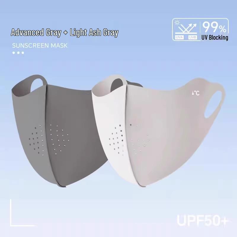 2025 Unisex 3D Ice Silk Sunscreen Mask: High-Value, UV-Protective, Breathable Summer Face Cover