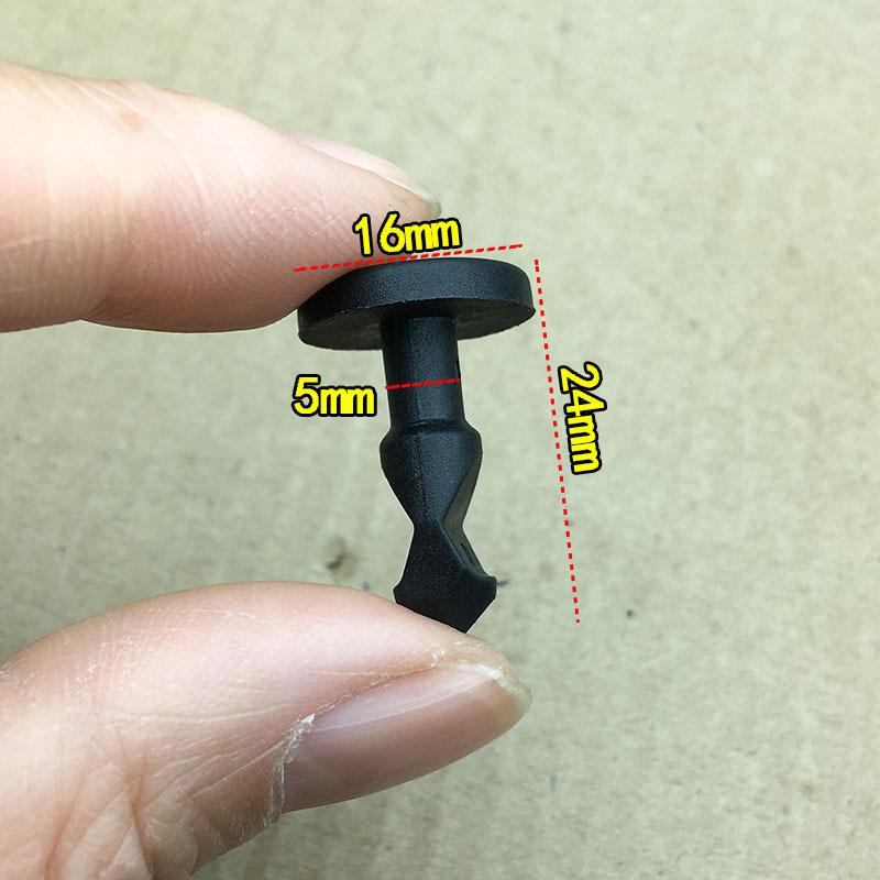 10pcs For Porsche Panamera Cayenne Water Tank Guard Engine Compartment Cover Plastic Nail Buckle Clip