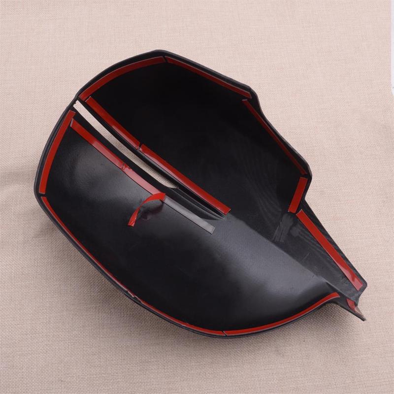 1 Pair ABS Black Car Rearview Side Mirror Cover Trim Fit for Honda CRV CR-V 2012 2013 2014 2015 2016 2017 2018