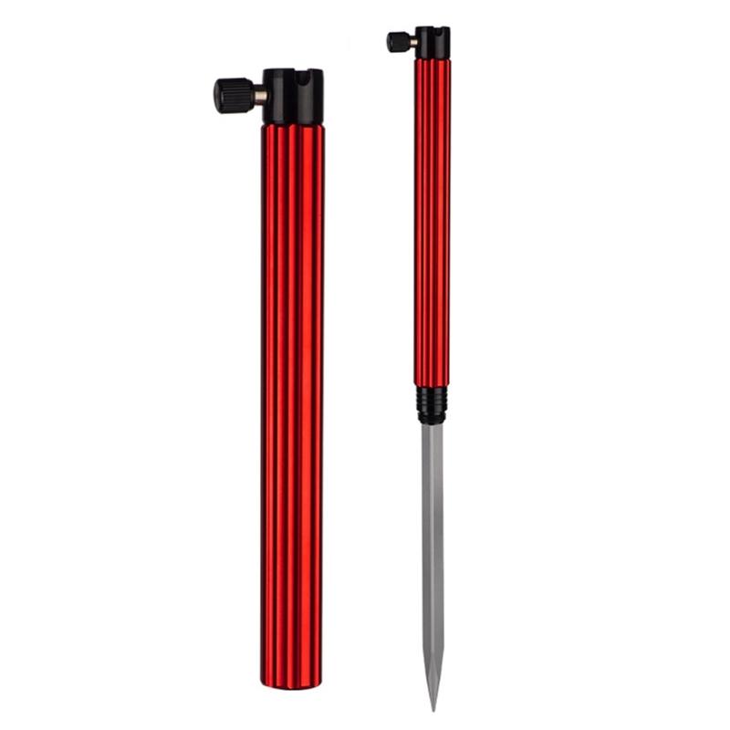 Aluminium Fiskeutrustning Markplugg Fäste Fiskeskyddsställ Spöfäste Ställ Markfäste Fisketillbehör