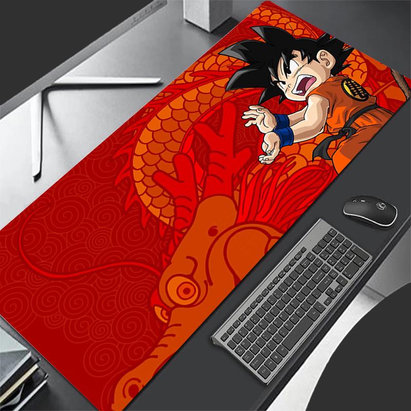 Mouse Pad Cute Hd Print Goku Desk Pad Laptop Extended Gaming Keyboard Mats Pc Dragon Ball Gamer Japan Anime Mousepad Table Pad