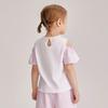 PawinPaw Baby Girls' Cartoon Bear Off-Shoulder Puff Sleeve T-Shirt