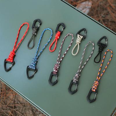 Novo 1pc plástico mosquetão clipe chaveiro acampamento ao ar livre caminhadas escalada snap clip lock mochila cabide fivela gancho