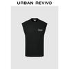 UR Men's Distressed Graphic Cotton Round Neck Vest