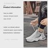 Men's 8868 Leather Casual & Running Shoes - Non-Slip, Versatile Basketball Sneakers, Large Size, Spring/Autumn Fashion.