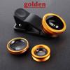 3in1 Fisheye Wide Angle Micro Camera Lens for iPhone Xiaomi Redmi 3IN1 Zoom Fish Eye Len On Smartphone Lenses with Phone Clip