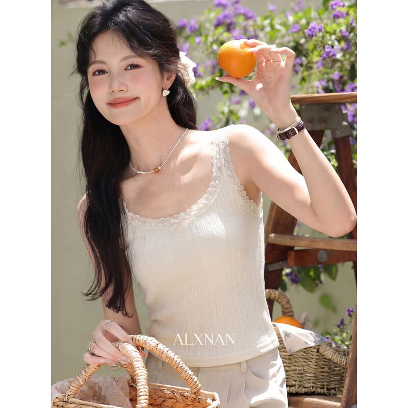 Women s Deep U-Neck Slim Fit Camisole Tank Top L