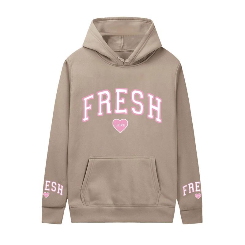 Unisex Hooded Pullover Sweatshirt Casual Loose Fit Teens Winter