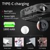 LED Sensor Headlamp XPE+COB Rechargeable Head Light Torch Built In 18650 Battery Fishing Lantern  Waterproof Camping Flashlight
