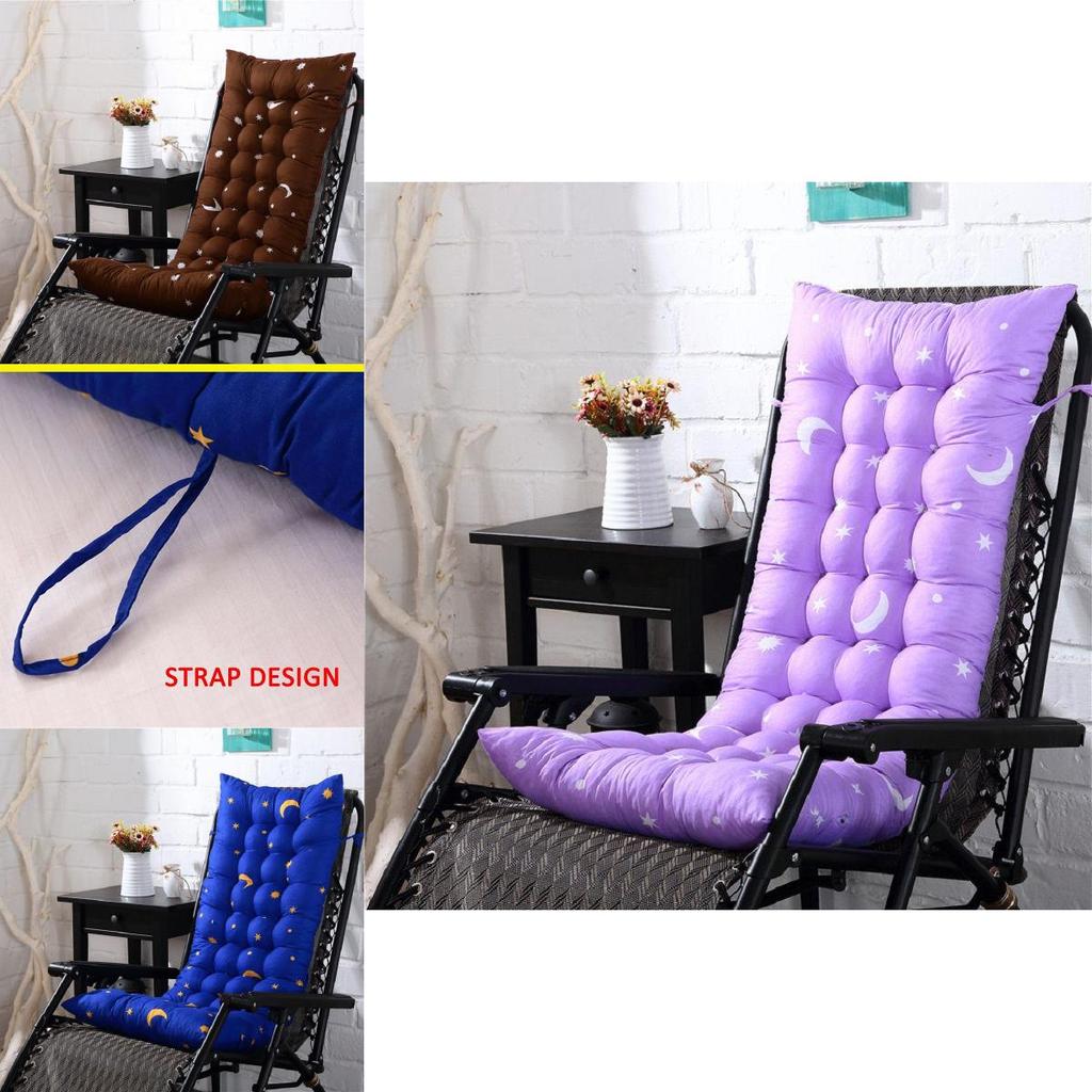 Luxurious Thick Padded Chair Pad Perfect For Patio And Garden Rocking Chairs