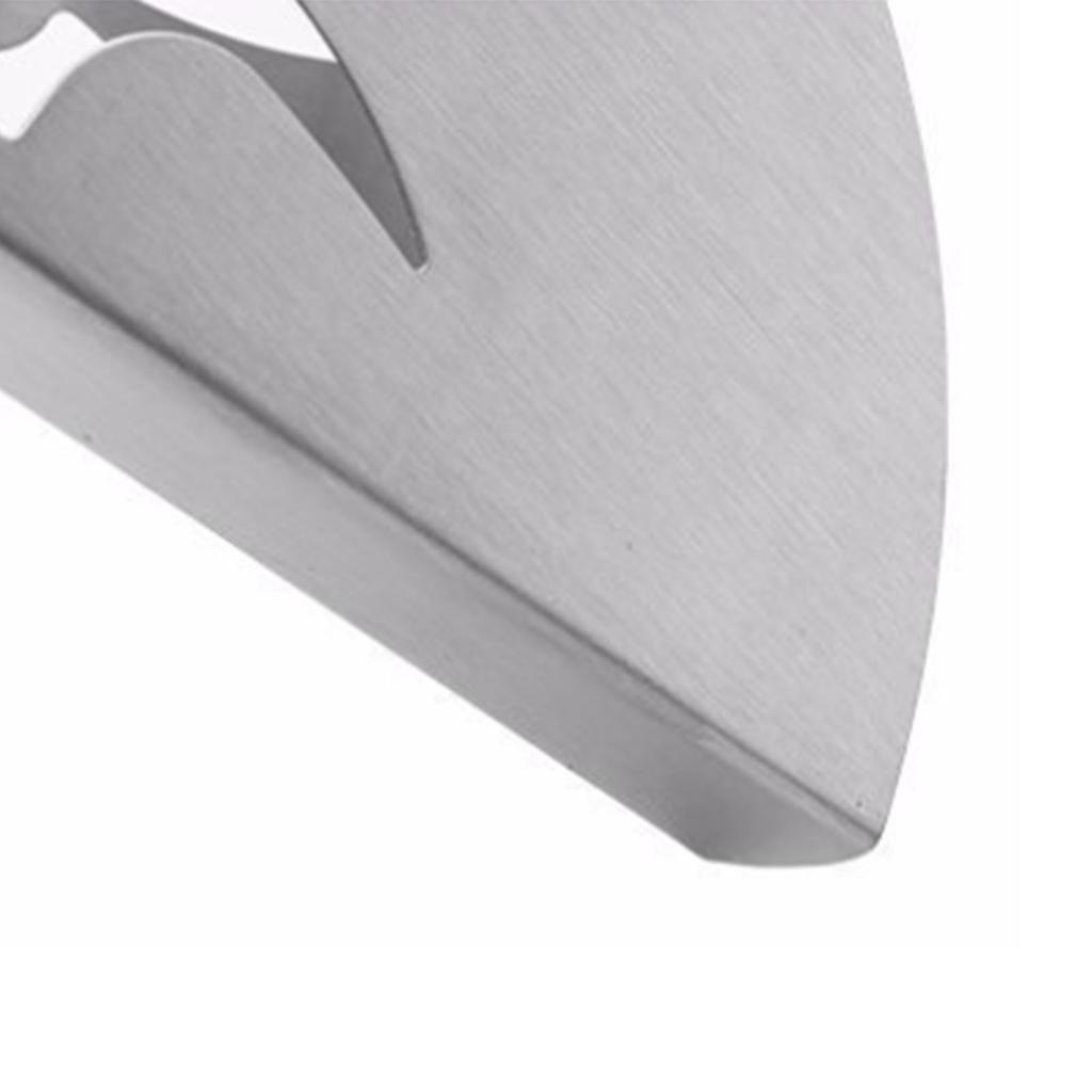 Fan Shaped Napkin Holder Stainless Steel Standing Napkin Rack Table Tissue Paper Dispenser for Home Hotel