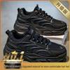 2025 Versatile Black Warrior Men's Breathable Sneakers - Summer/Autumn Trend
