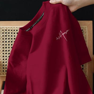 Women's Summer Cotton T-Shirt Loose Fit Casual Short Sleeve Top Fashion Versatile Comfortable