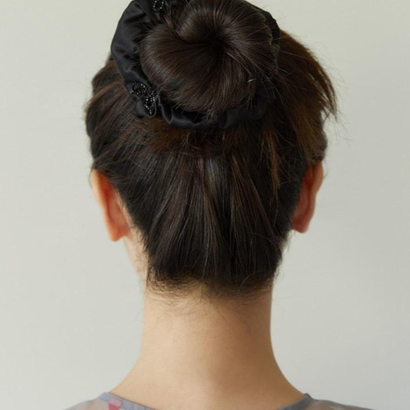 Tatiana Ribbon Ornament Scrunchie HB2243