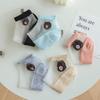 5pais Women Girl Summer Thin Cartoon Bear Female Crystal Silk Socks Transparentsocks Lace Breathable Non-slip Glass Silk Socks