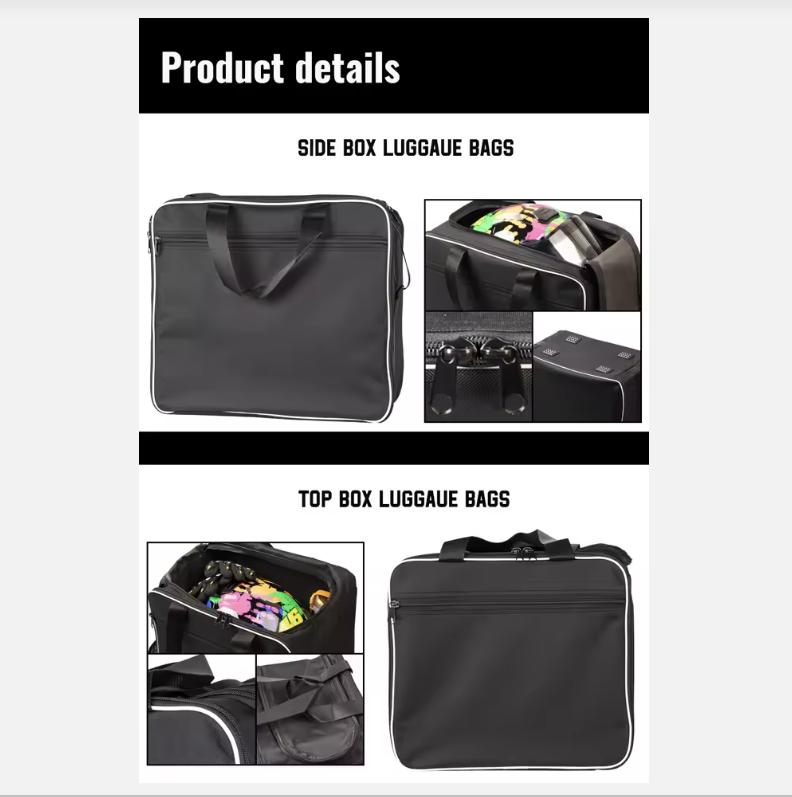 Motorrad Gepäcktaschen für BMW R1200GS Adv Schwarz Innentaschen R1250 R1250 gs adventure