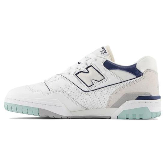 

New Balance 550 Low White Mint Navy - BB550WCA EU 37 білий