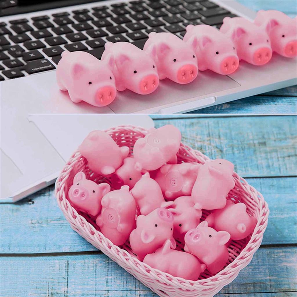 Baby Shower Beeping Piglet Squeezing And Squealing Cute Toy For Children To And Stress