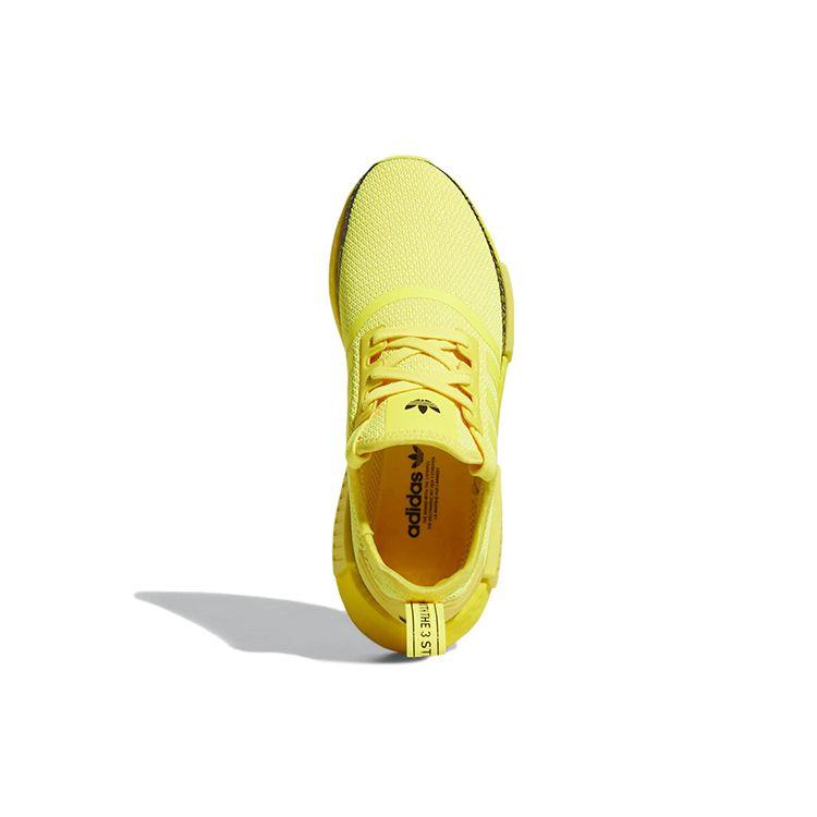 Adidas NMD_R1 Beam Yellow Women Sneakers Core-Black HP9733