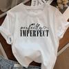 Perfectly Imperfect Tshirt Unisex T Shirt Imperfection Printed Slim Round Neck Short Sleeve Tshirt Cotton Short Sleeve Clothing
