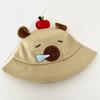 Leichter Capybara Bucket Hat Strandurlaub Lässiger Hut Modischer Hut für Strandurlaube