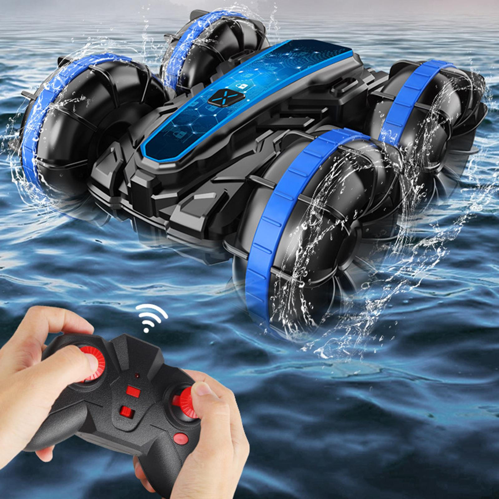 

Amphibious RC Car Toy for Boys Girls Water Beach Pool Toys Gifts Waterproof синий