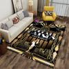 The Great Gatsby Art Deco Carpet Suitable As a Non-slip Mat for the Living Room or Bedroom Sofa