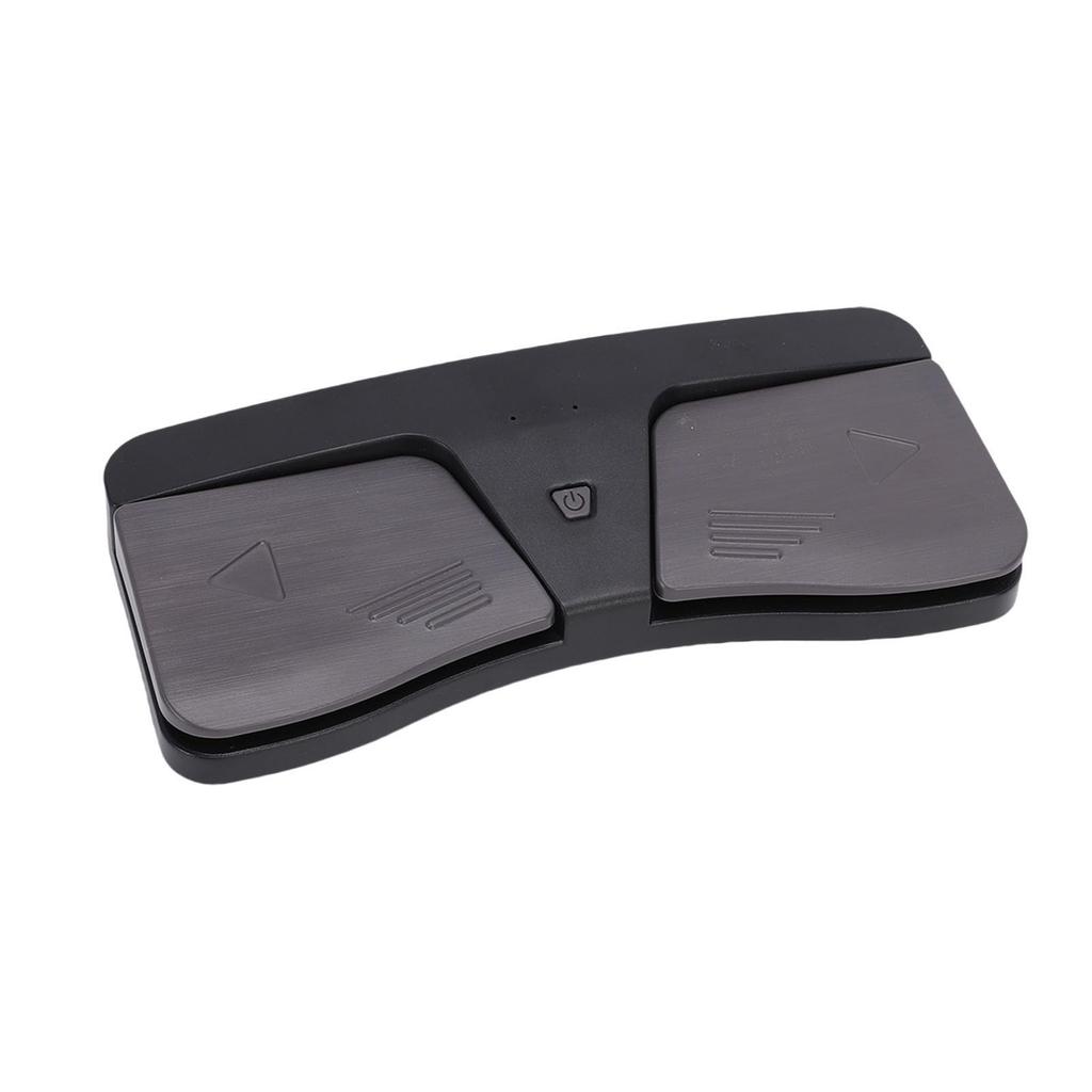 FUNFANG Musikseiten-Wender Pedal Kabellos Ergonomisch Tragbar Pad Tablet Telefon Schwarz ABS-Material Rutschfest