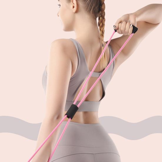 Yoga Band Ergonomic Easy To Carry TPR Back Shoulder Neck Stretching Resistance Loop  Home