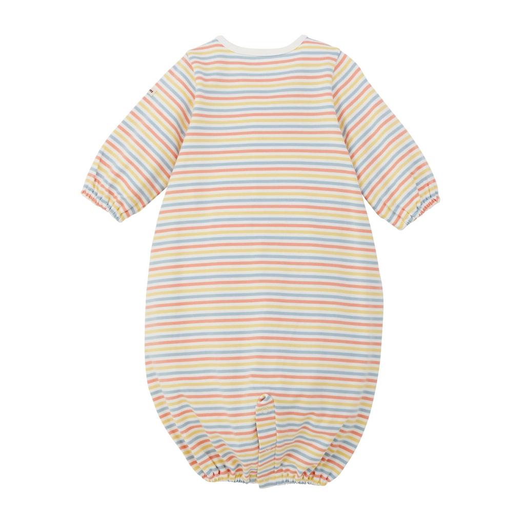 MIKIHOUSE HOT BISCUITS Two-Way All-in-One, Boys' and Girls' Baby/Kids' Clothing, Multicolor, Size 50 (50-60cm), 70-2614-149