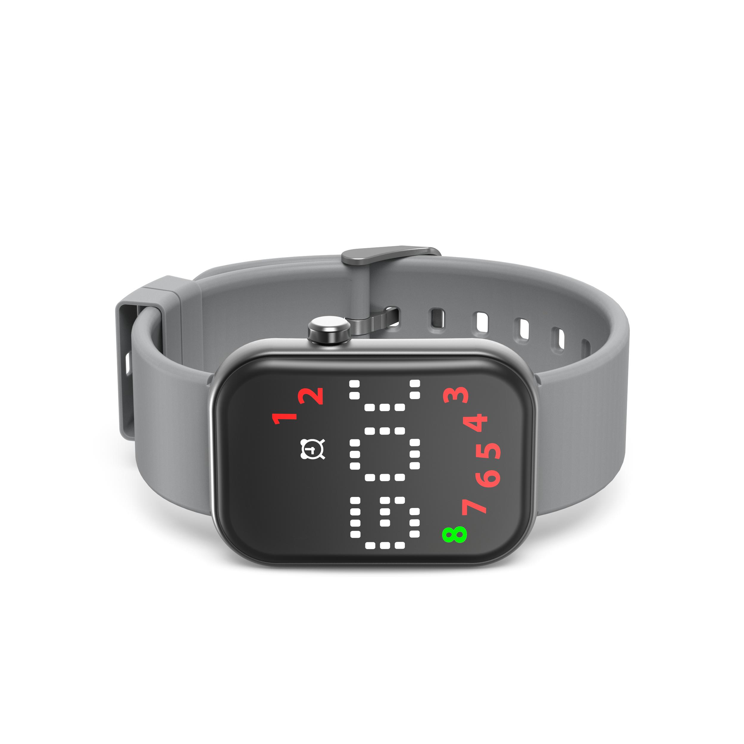 Digital Countdown Timer Wrist Watch Medication Vibrating Alarm Reminder Watch with Message Display