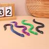 1PC Gifts For Children 3D Printed Snake Simulation Snake Figurine Flexible Joints Office Desk Toy Home Office Decor Ornament