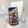 CJ106 Superman Soft Shell Phone Case for Redmi Note 10 11 12 Pro Max 10S 10C 10T 11A 11S 12S 12C