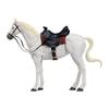 Genuine 16cm #490 Figma Max Factory Action Figure Figma Horse Ver.2 White/brown Model Doll Toy Collected Decorated Birthday Gift