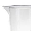 Clear Measuring Cup Set with Spout and Handle for Kitchen Use