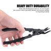 Auto Clip Pliers Fastener Remover Car Trim Rivet Removal Pry Tool for Automotive Door Panel Upholstery Dashboard Fasteners
