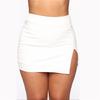 Summer Women's Fashion Mini Short Skirt Bag Hip Sexy Nightclub Solid Color Short Skirt