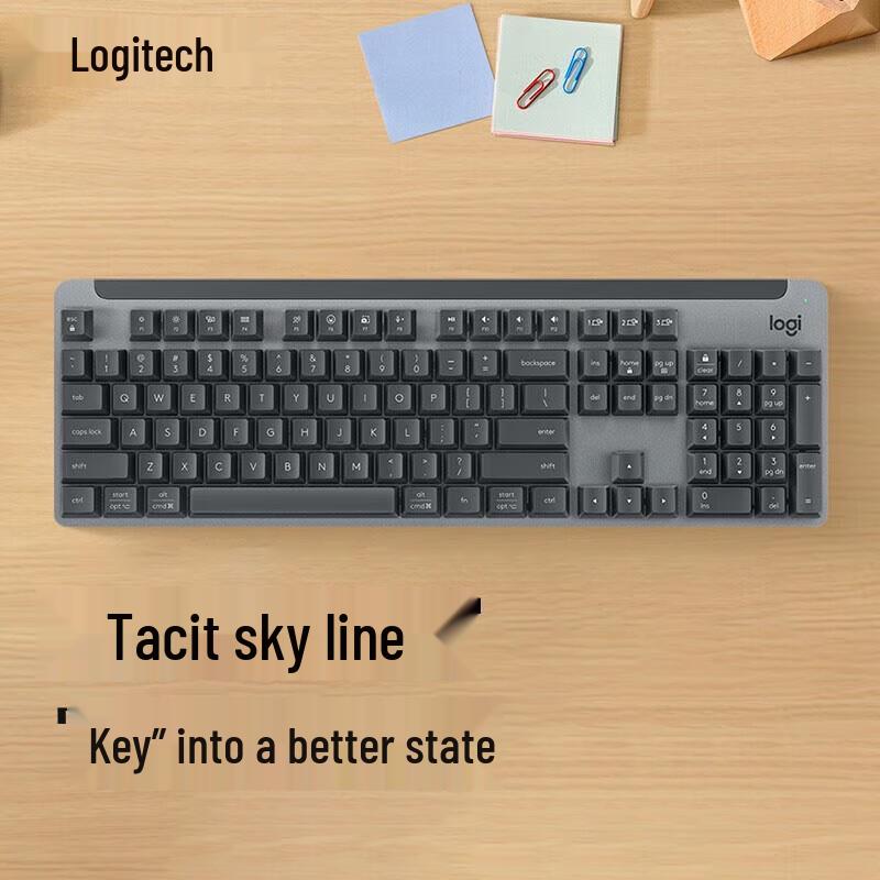 Logitech K865 Wireless Mechanical Keyboard with TTC Red Switches