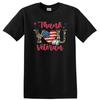 Thank You Veteran Heart American Flag Camo Dog Tags T Shirt W/ Tee