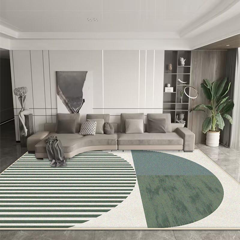 Nordic Green Carpet Living Room Decoration Bedroom Large Area Lounge Rug Home Coffee Tables Floor Mats 200x300 Room Decor Modern